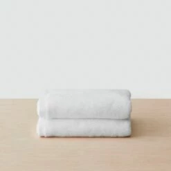 Organic Plush Bath Towels -US Home Sales 2024 Organic Plush Bath Towel White 10