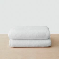 Organic Plush Bath Towels -US Home Sales 2024 Organic Plush Bath Towel White 9