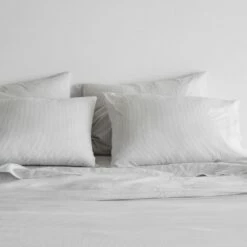 Organic Resort Cotton Bed Bundle -US Home Sales 2024 Organic Turkish Cotton Bed Bundle Light Grey Stripe 1 56b21f59 b4ff 46a8 8fcc 80bf638a1d52