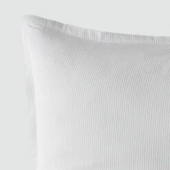 Organic Resort Cotton Euro Shams -US Home Sales 2024 Organic Turkish Cotton Euro Shams Light Grey Stripe 3 1c2da583 a1a0 48f7 a636 4ad8c60f0e91