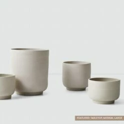 Paseo Tabletop Planter -US Home Sales 2024 Paseo Planters Tabletop Medium Large 1 Labeled