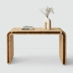 Penida Wicker Console Table