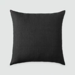 Prisha Linen Pillow -US Home Sales 2024 Prisha Linen Pillow Charcoal Grey 1