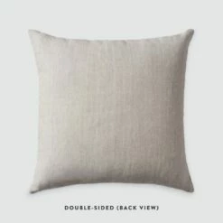 Prisha Linen Pillow -US Home Sales 2024 Prisha Linen Pillow Flax 2