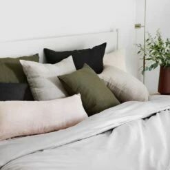 Prisha Linen Pillow -US Home Sales 2024 Prisha Linen Pillow Flax 6