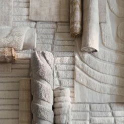 Rahi Hand-Knotted Area Rug -US Home Sales 2024 Rahi Area Rug Ecru 4