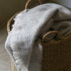 Rowan Mohair Throw 36 Rowan Mohair Throw -US Home Sales 2024 Rowan Mohair Throw Dove Grey 7