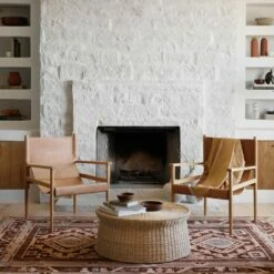 Salma Hand-Knotted Area Rug -US Home Sales 2024 Salma Area Rug Rust 7