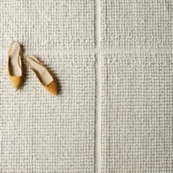 Samir Handwoven Area Rug -US Home Sales 2024 Samir Area Rug Ecru 2