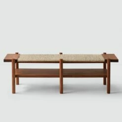 San Pedro Woven Bench -US Home Sales 2024 San Pedro Woven Bench Large 1