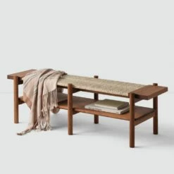 San Pedro Woven Bench -US Home Sales 2024 San Pedro Woven Bench Large 3