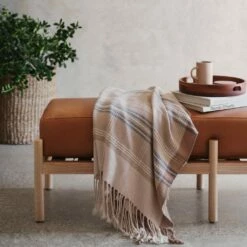 Santo Bench -US Home Sales 2024 Santo Leather Bench 11