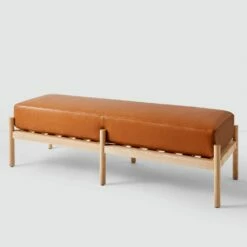 Santo Bench -US Home Sales 2024 Santo Leather Bench 2