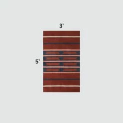 Bandera Handwoven Accent Rug 35 Bandera Handwoven Accent Rug -US Home Sales 2024 Size Labels.004