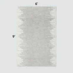 La Cima Handwoven Area Rug - Grey -US Home Sales 2024 Size Labels.017