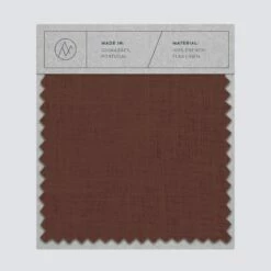 Linen Bedding Swatches -US Home Sales 2024 Stone Washed Linen Bedding Swatch Card Currant