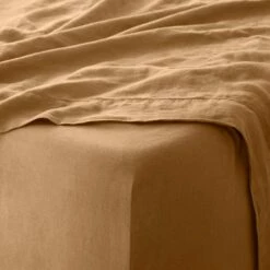 Stonewashed Linen Bed Bundle - Sand Stripe/Camel 15 Stonewashed Linen Bed Bundle - Sand Stripe/Camel -US Home Sales 2024 Stonewashed Linen Bed Bundle Horizon Series 6