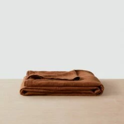 Stonewashed Linen Bed Cover -US Home Sales 2024 Stonewashed Linen Bed Cover Sienna 2 3