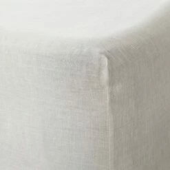 Stonewashed Linen Fitted Sheet -US Home Sales 2024 Stonewashed Linen Fitted Sheet Sand Stripe 1