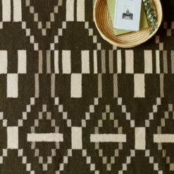 Tarak Handwoven Area Rug 17 Tarak Handwoven Area Rug -US Home Sales 2024 Tarak Area Rug Olive 2