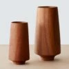 Tikal Wood Vase 1 Tikal Wood Vase -US Home Sales 2024 Tikal Wood Vase Mahogany Medium 3