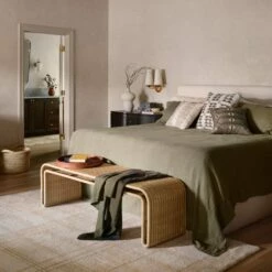 Tiya Hand-Knotted Area Rug -US Home Sales 2024 Tiya Area Rug Sand 5