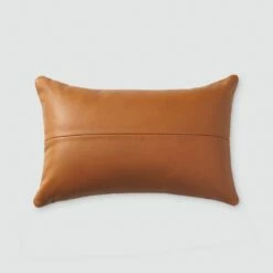 Torres Leather Pillow 27 Torres Leather Pillow -US Home Sales 2024 Torres Leather Lumbar PIllow Caramel 2