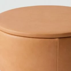 Torres Leather Storage Ottoman - Medium & Large -US Home Sales 2024 Torres Leather Storage Ottoman Large 3