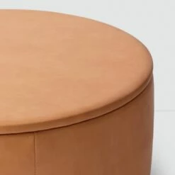 Torres Leather Storage Ottoman - Medium & Large -US Home Sales 2024 Torres Leather Storage Ottoman Medium 3