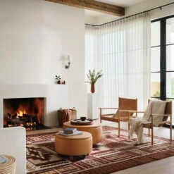 Torres Leather Storage Ottoman - Medium & Large -US Home Sales 2024 Torres Leather Storage Ottoman Medium 9