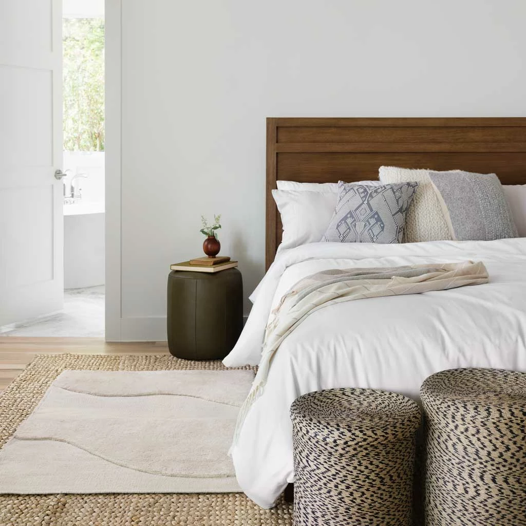 Torres Round Leather Ottoman - Small 15 Torres Round Leather Ottoman - Small - Image 13