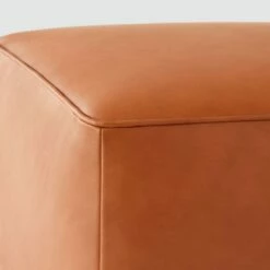 Torres Square Leather Ottoman - Medium & Large -US Home Sales 2024 Torres Square Ottoman Large 5