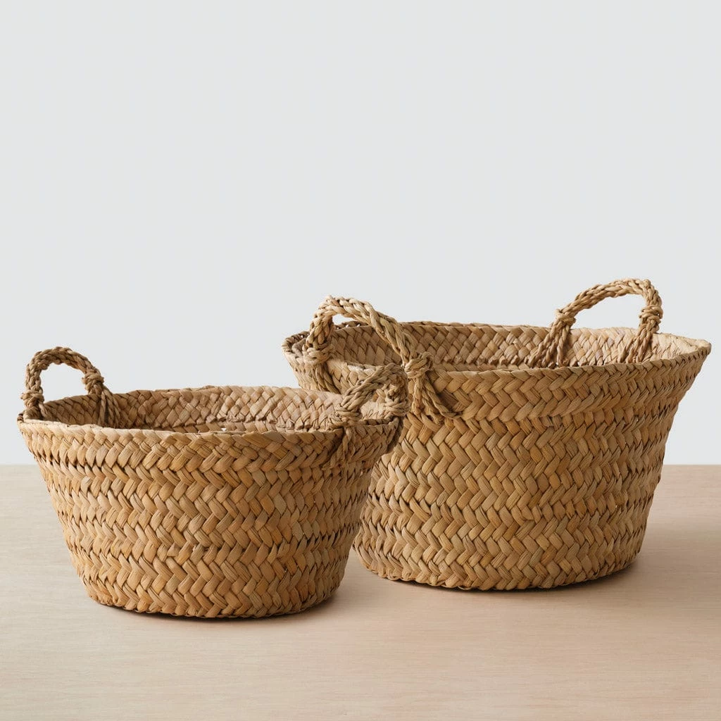 Totora Floor Basket 17 Totora Floor Basket - Image 15