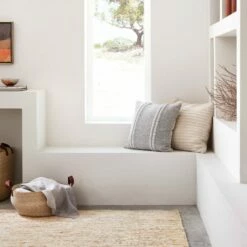 Urvi Handwoven Jute Area Rug -US Home Sales 2024 Uvri Braided Jute Rug Light 7