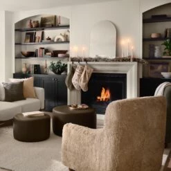 Vale Shearling Armchair -US Home Sales 2024 Vale Armchair Tan Sheepskin 3