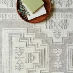 Vihan Handwoven Area Rug -US Home Sales 2024 Vihan Area Rug Light Grey 2 1