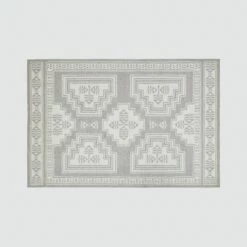 Vihan Handwoven Area Rug -US Home Sales 2024 Vihan Area Rug Light Grey 3
