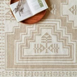 Vihan Handwoven Area Rug -US Home Sales 2024 Vihan Area Rug Sand 2