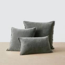 Naveta Velvet Pillow -US Home Sales 2024 aegean. 001 min